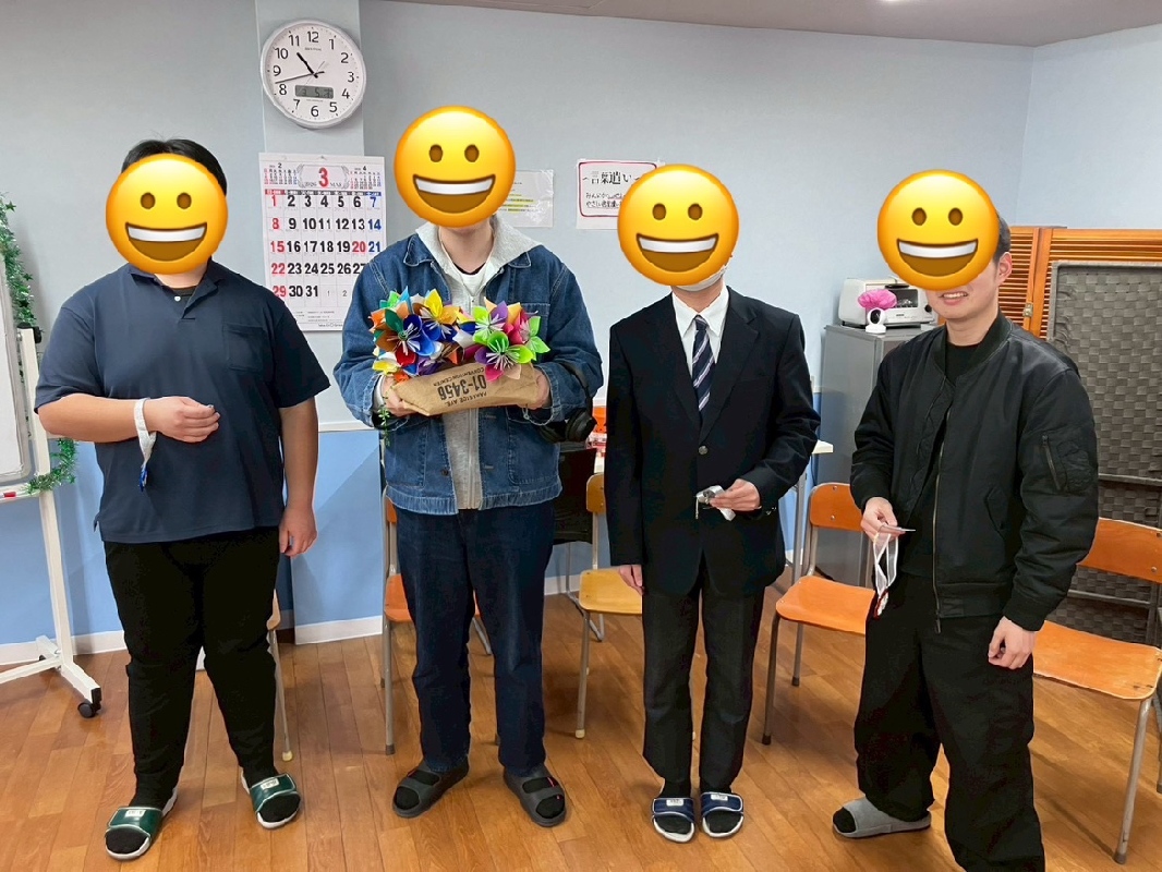 3年生を送る会をしました。