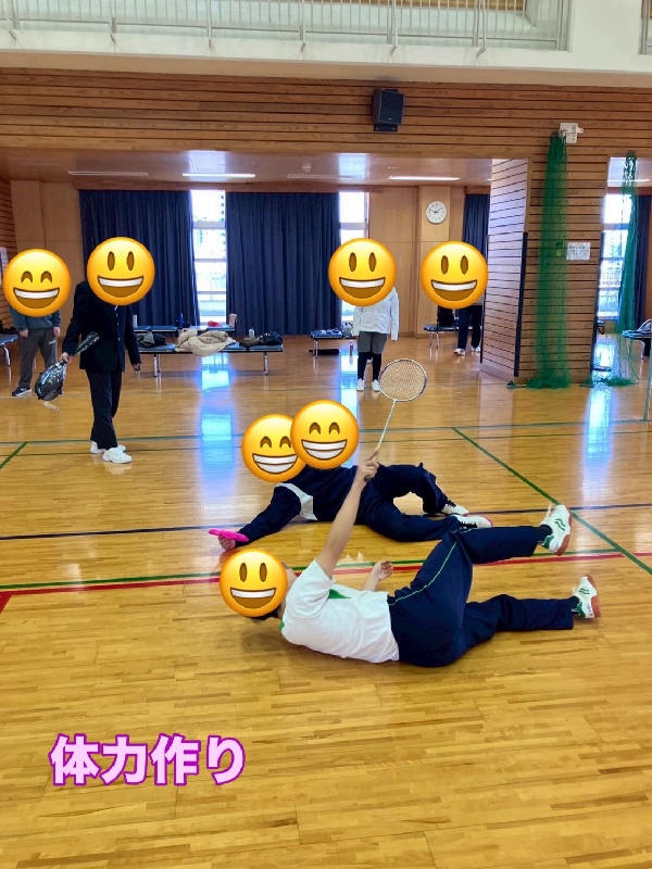 3年生最後の体力作りをしました。