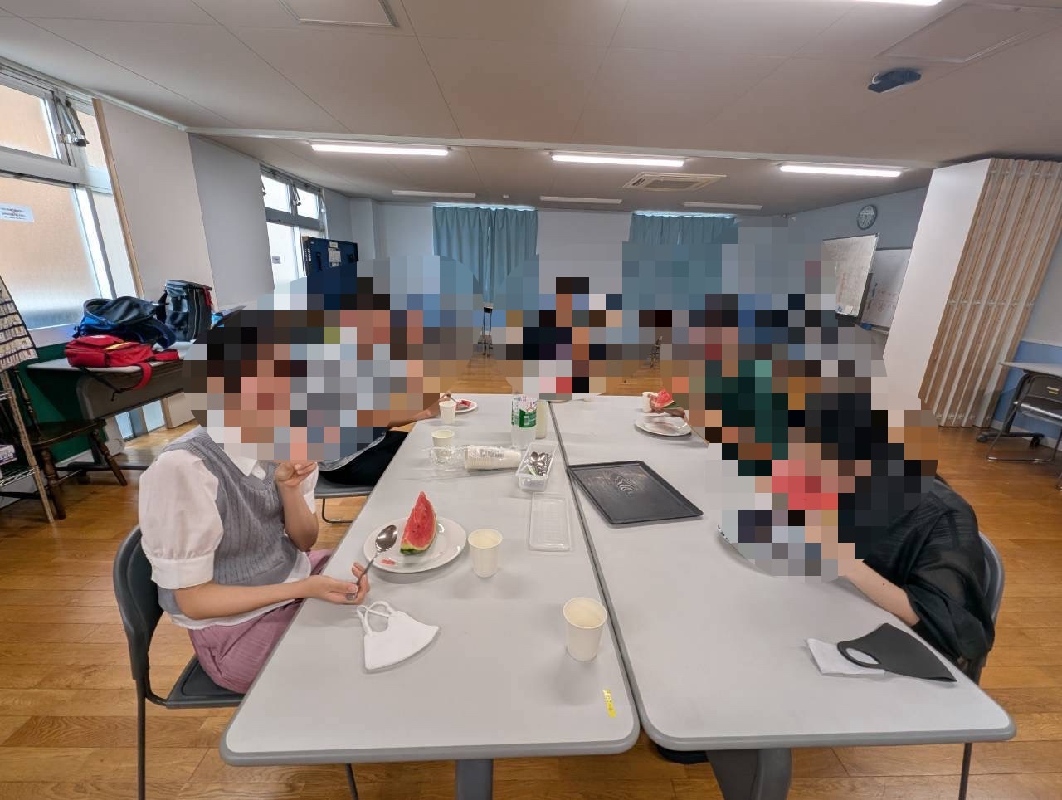 8月イベント『ゲーム大会＆スイカ割り』